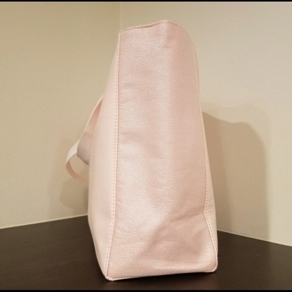 1 LEFT 💖 COACH Pink Glitter Canvas Tote - Picture 2 of 7
